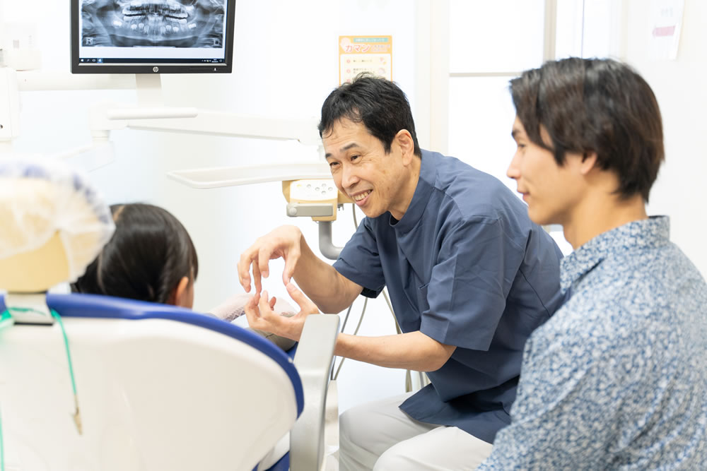 歯医者さんに慣れてもらう